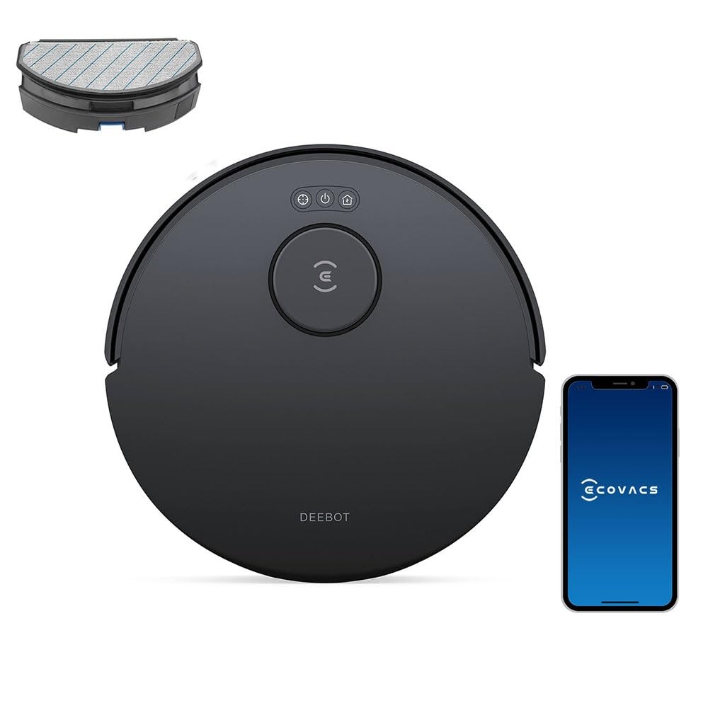ECOVACS DEEBOT N20 Robot Vacuum Cleaner and Mop,8000Pa Strong Suction