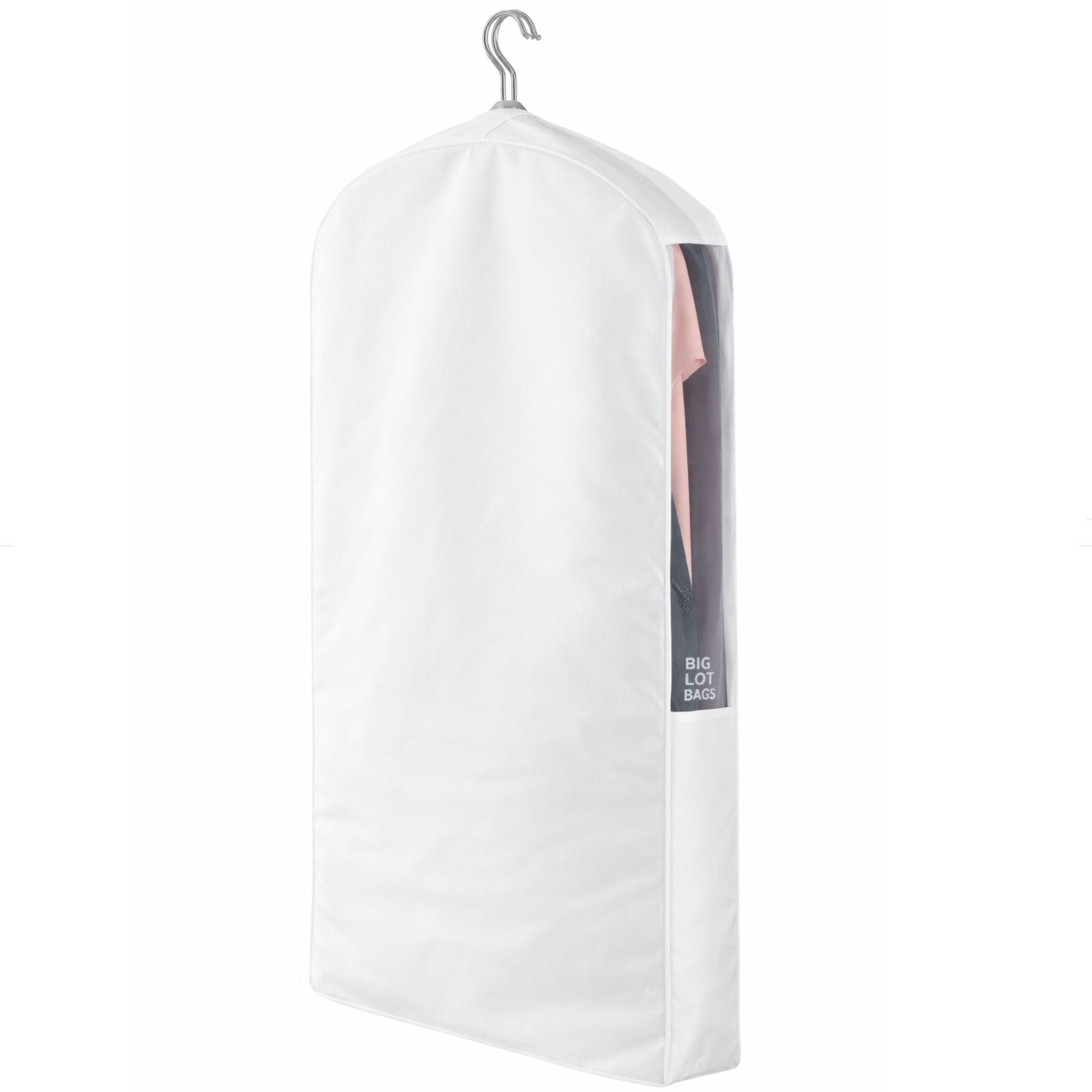Premium Garment Bag for Hanging Clothes – Breathable Cotton Suit Bag for Clos…