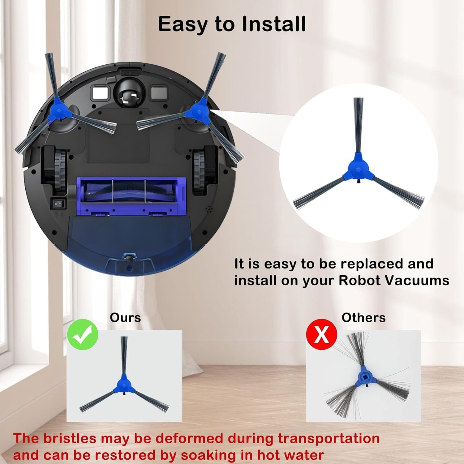 Replacement Parts Accessories Kit for eufy robovac 11S 12 15T 15C 25C 30 30C 35C