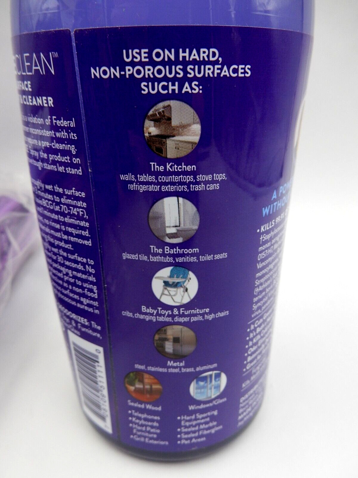 JOY MANGANO MIRACLECLEAN MULTI-SURFACE DISINFECTANT CLEANER KIT FRESH LINEN