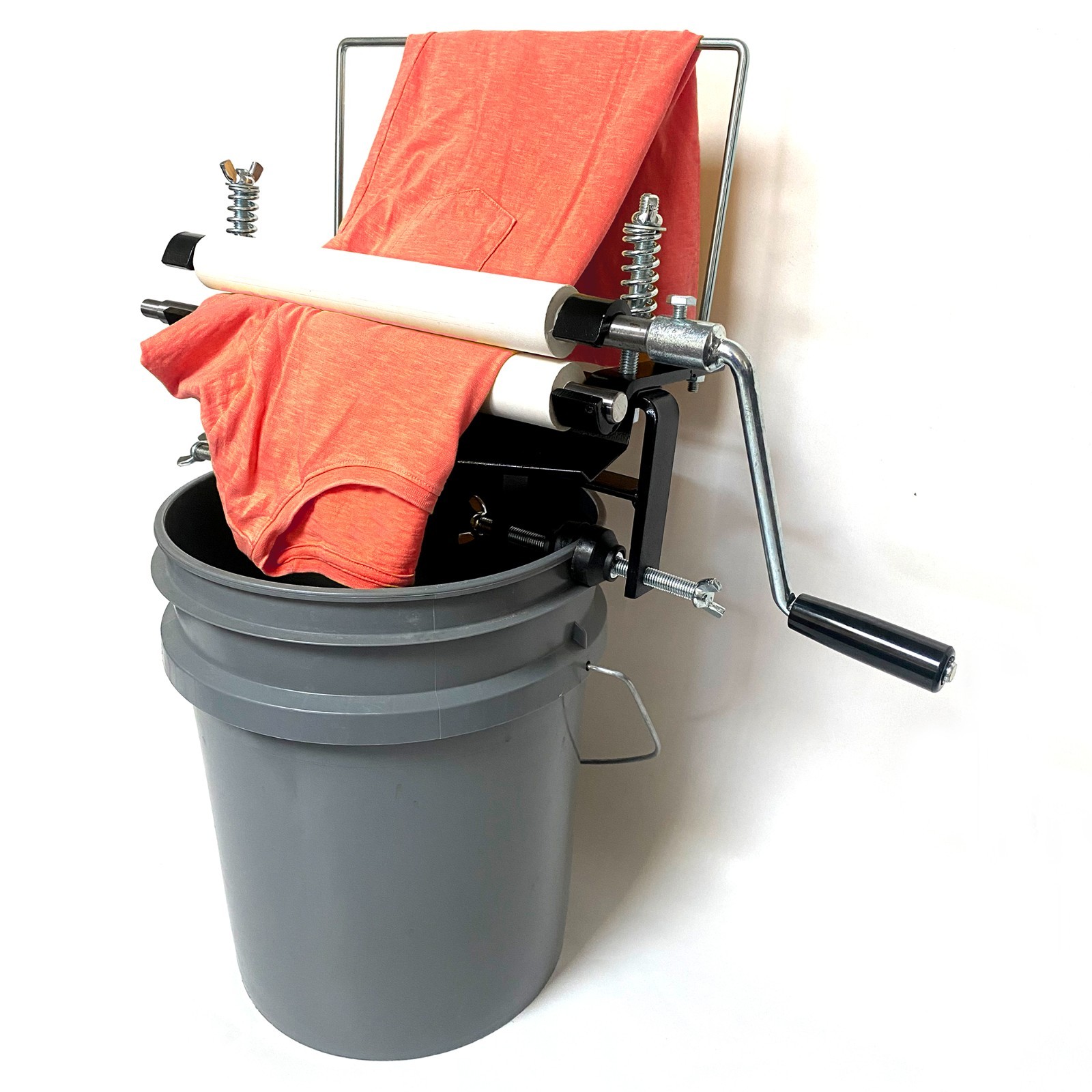 Heavy-Duty Manual Clothes Wringer – Manual Laundry Wringer for Towels, Jeans