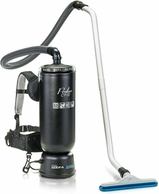Prolux 19PL10QT 10 Qt 1200 W HEPA Filter Commercial/Residential Backpack Vacuum