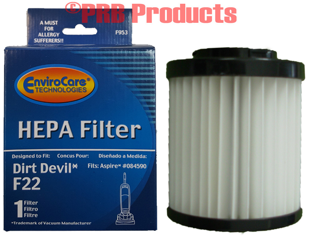 Royal Dirt Devil HEPA F 22 26 Filter Type Upright Vacuum Cleaner Express Aspire