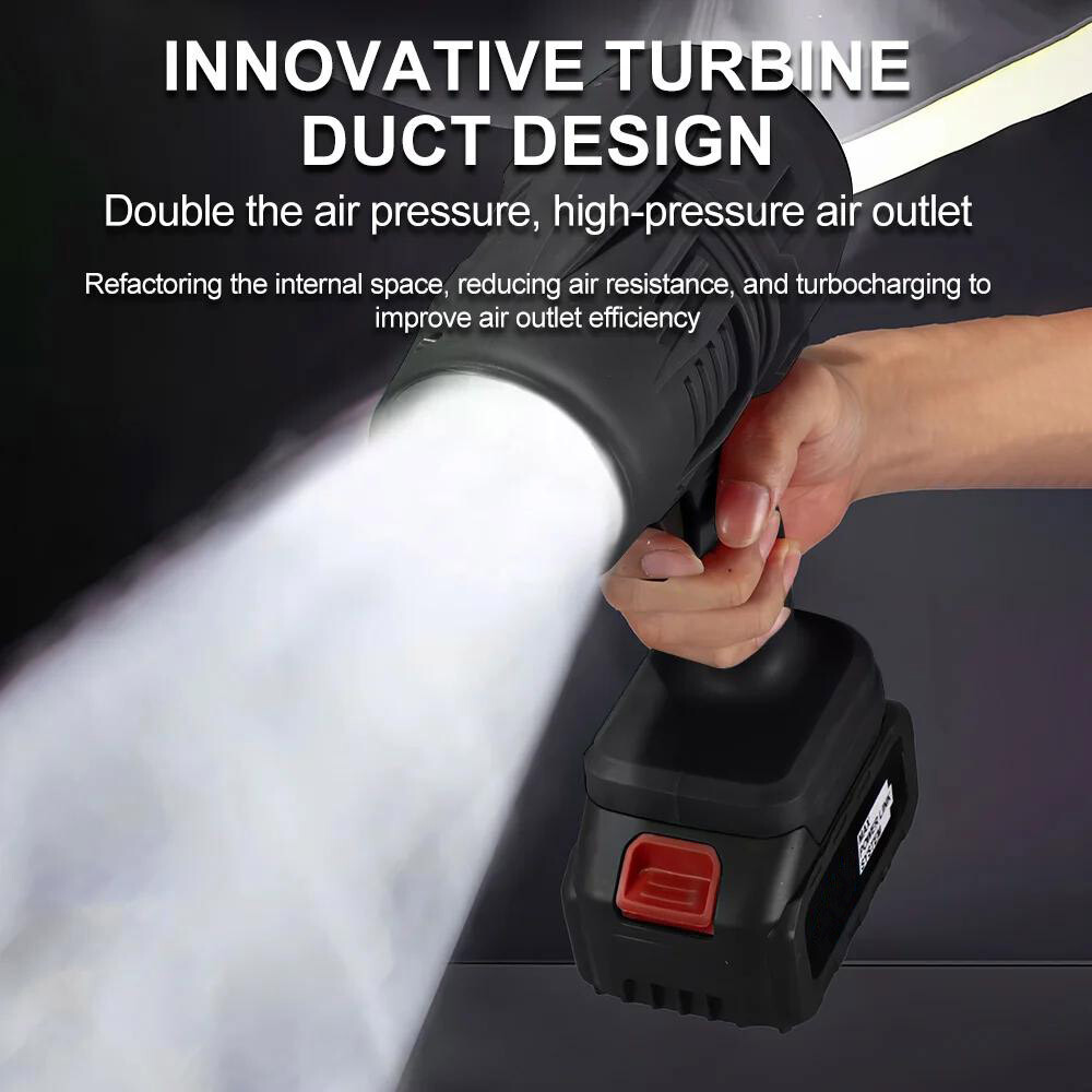 Turbo Jet Blower Cordless Super Power Mini Air Duster For Car Drying Cleaning US