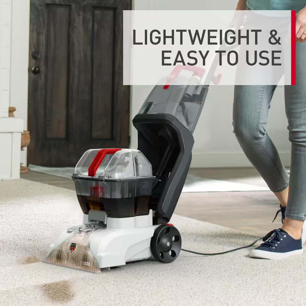 Turboscrub Upright Corded Carpet Cleaner Machine, Deep Clean Carpet Shampooer fo