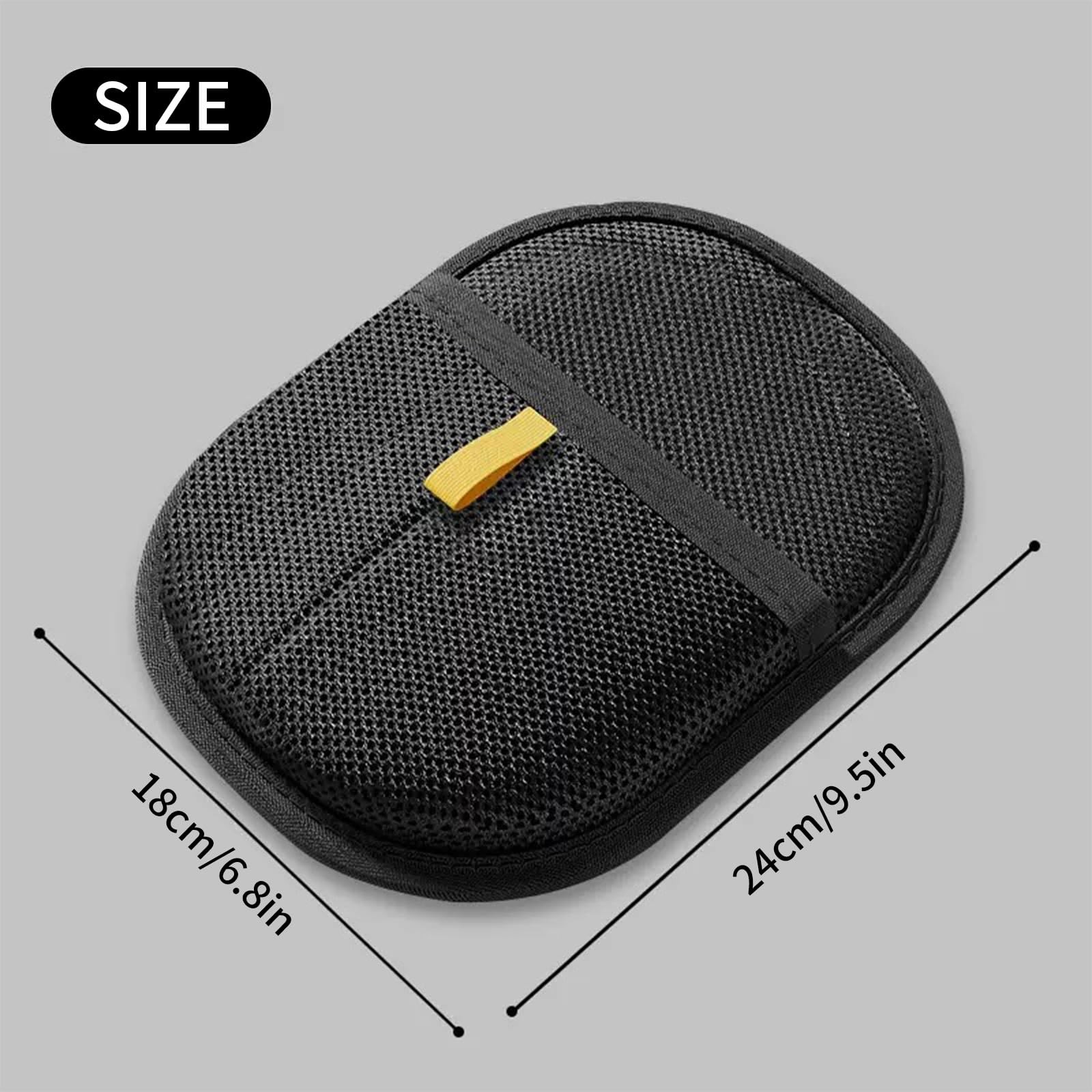 Apanbar 2 Pcs Yomi pet Hair Remover Glove,pet Removal BLACK(2PACK)