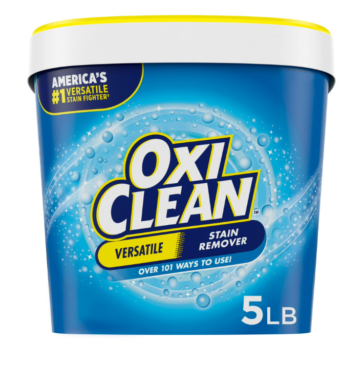 4 Pack OxiClean Versatile Stain Remover Powder, Around the Home&Laundry,5 lb Pk