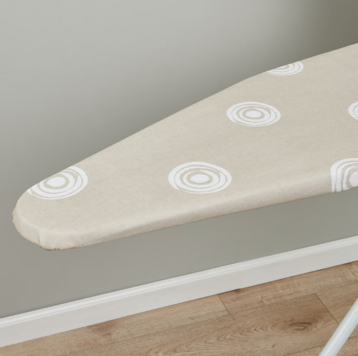 Mainstays Full‑Size T‑Leg Ironing Board – 53″ x 14″, Adjustable Height, Steel Fr