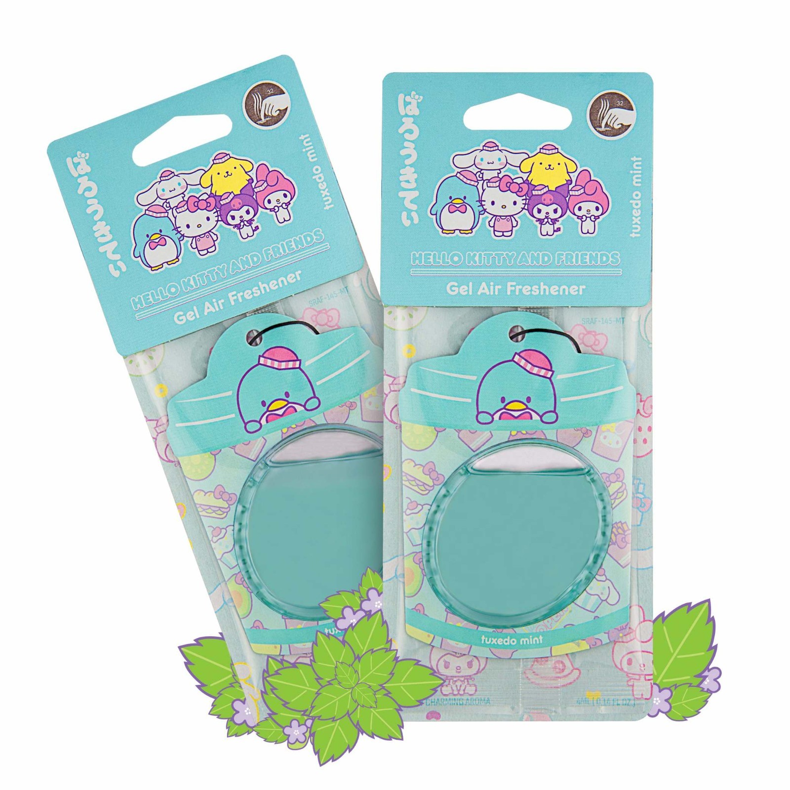 Hello Kitty and Friends Car Air Freshener (Tuxedosam – Tuxedo Mint) – 2 PK