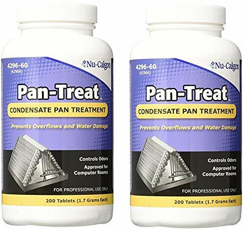 Nu-Calgon 4296-60 Pan-Treat Scum Tablets 2 JARS of 200