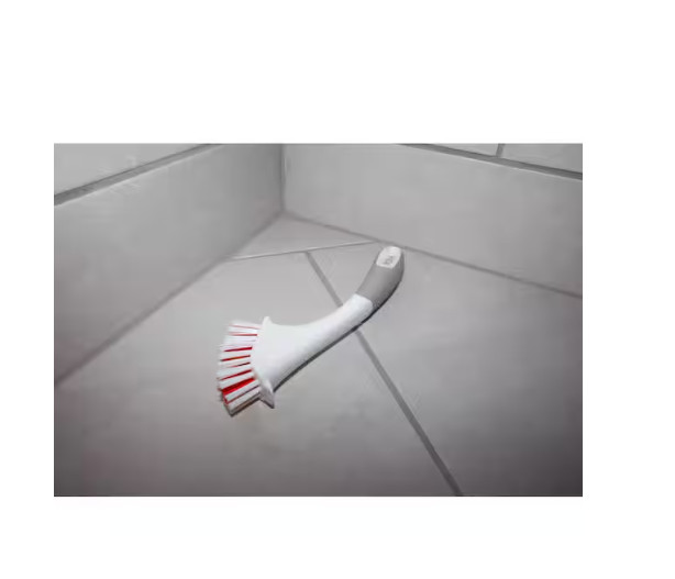 7.8 in. Tile and Grout Brush 1-Pack