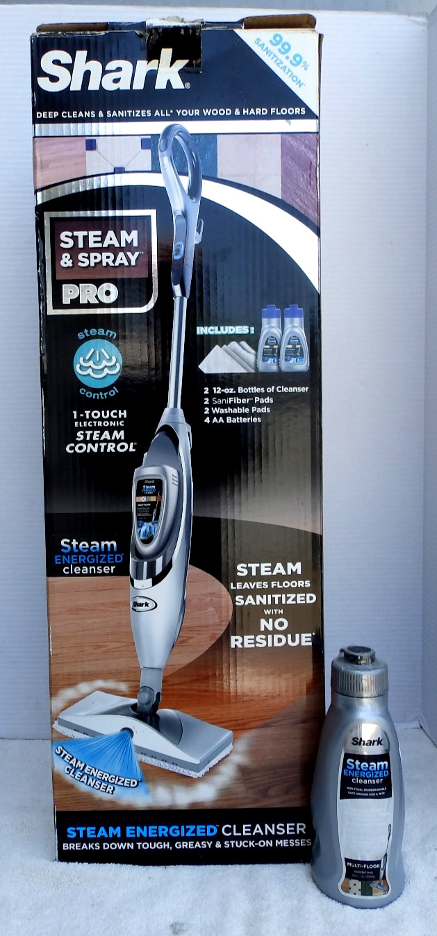 Shark SK435CO – PRO Steam & Spray Stick Steam Cleaner w/Extra Soap NEW in BOX