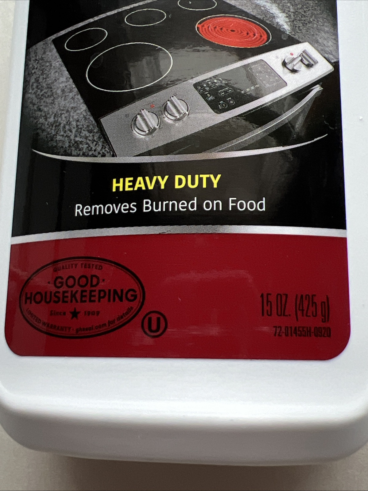 Weiman Ceramic/Glass Cooktop Cleaner & Polish Heavy Duty For Stove Top 15 oz New