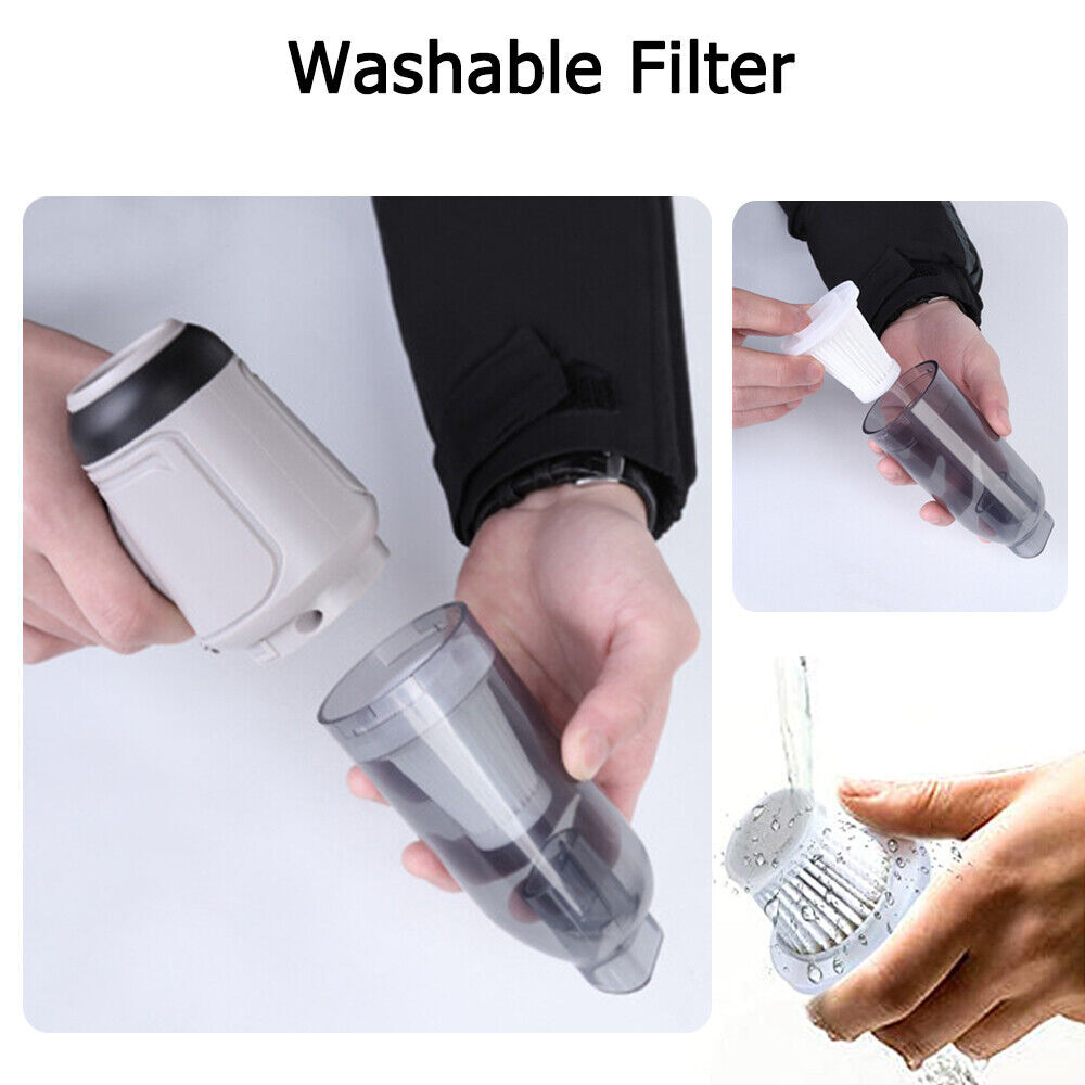 3 in 1 Upgrade Car Vacuum Cleaner Air Blower Wireless Handheld Rechargeable Mini