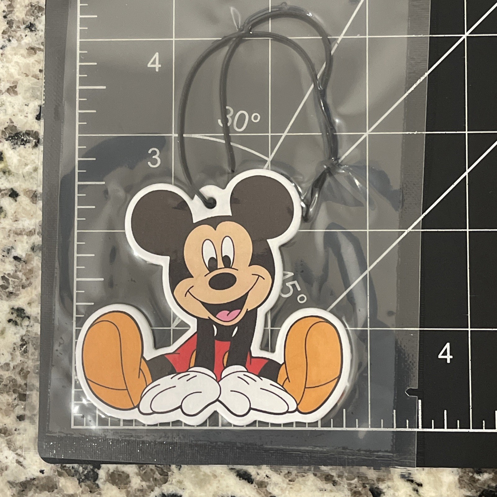 Mickey Air freshener Fragrance Pendant 2.75×2.5 Inch.