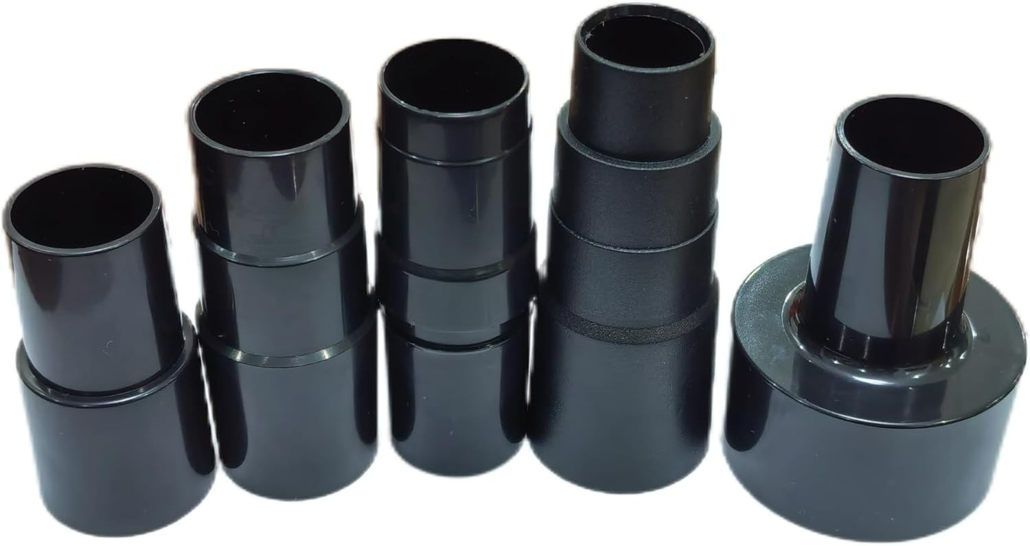 5Pcs Vacuum Hose Reducer Adapter Vacuum Cleaner Hose Connectors | Multi-size …