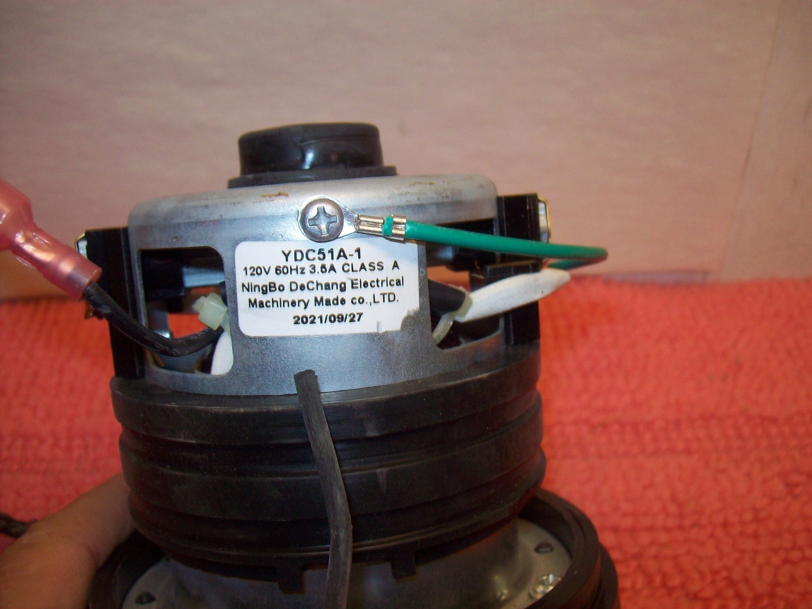 Genuine Motor YDC51A-1 120V 3.5A for Hoover Floormate Deluxe FH40160 FH40171 New