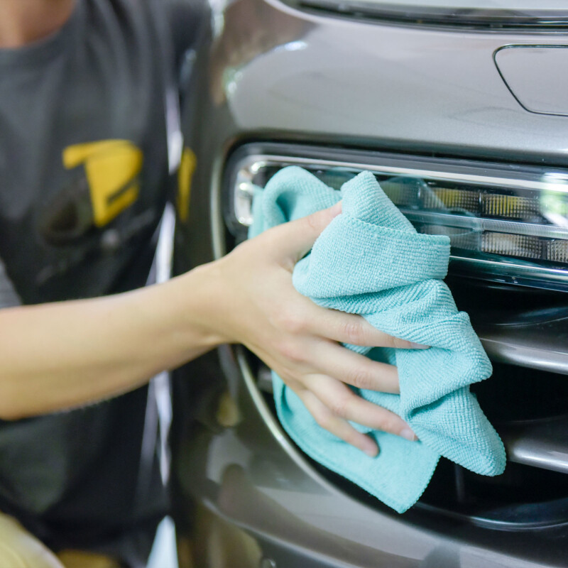 Bulk Microfiber Towel Cleaning Cloths All-Purpose 16″x16″ No Scratch Detailing