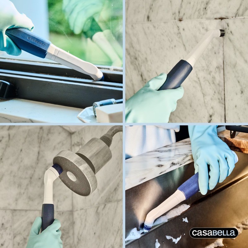 Casabella Power Spin Detail Grout Scrubber Cleaner