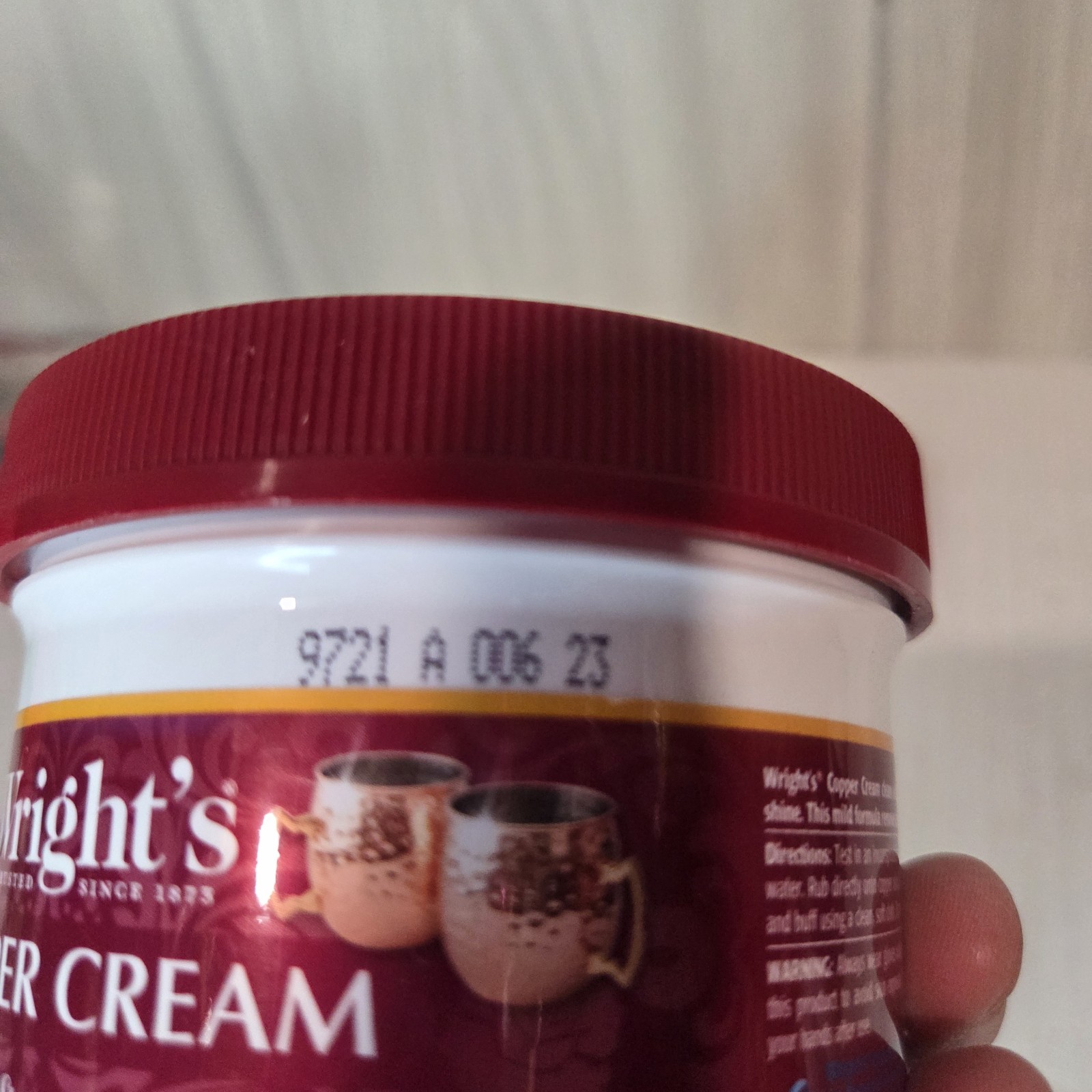 Wright’s Copper and Brass Cream Cleaner – 8 Ounce – Gently Cleans and Removes…