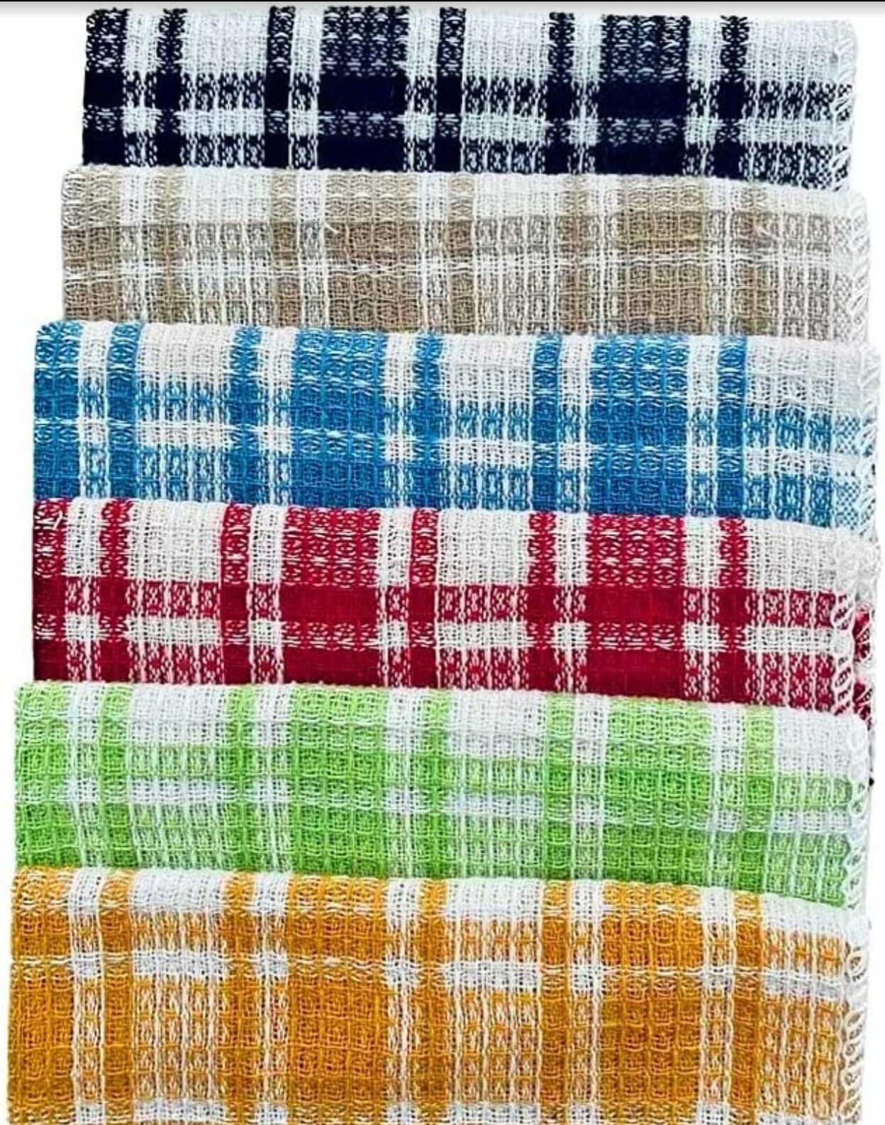 Kitchen Dish Cloths 100% Cotton Super Cleaning Cloth Towel 12×12 Pack Of 24