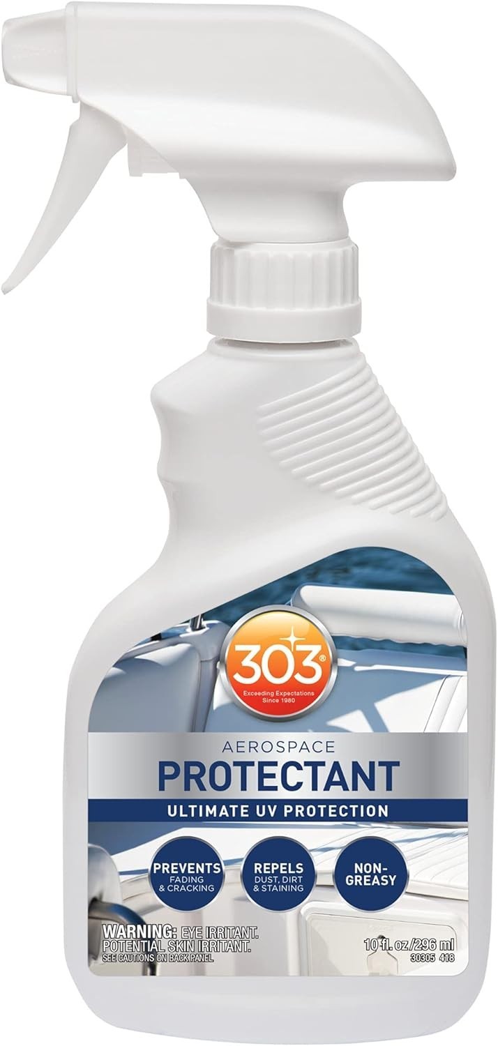 2 PACK 303 Aerospace Protectant 10 OZ Spray VINYL RUBBER PLASTIC LEATHER BOAT