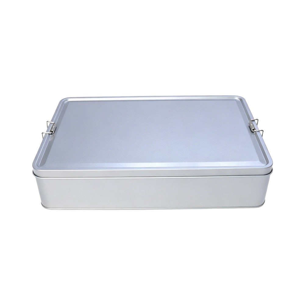 Rectangular Iron Boxes for Organizing For Home Garden Garage 30x20x6.5cm