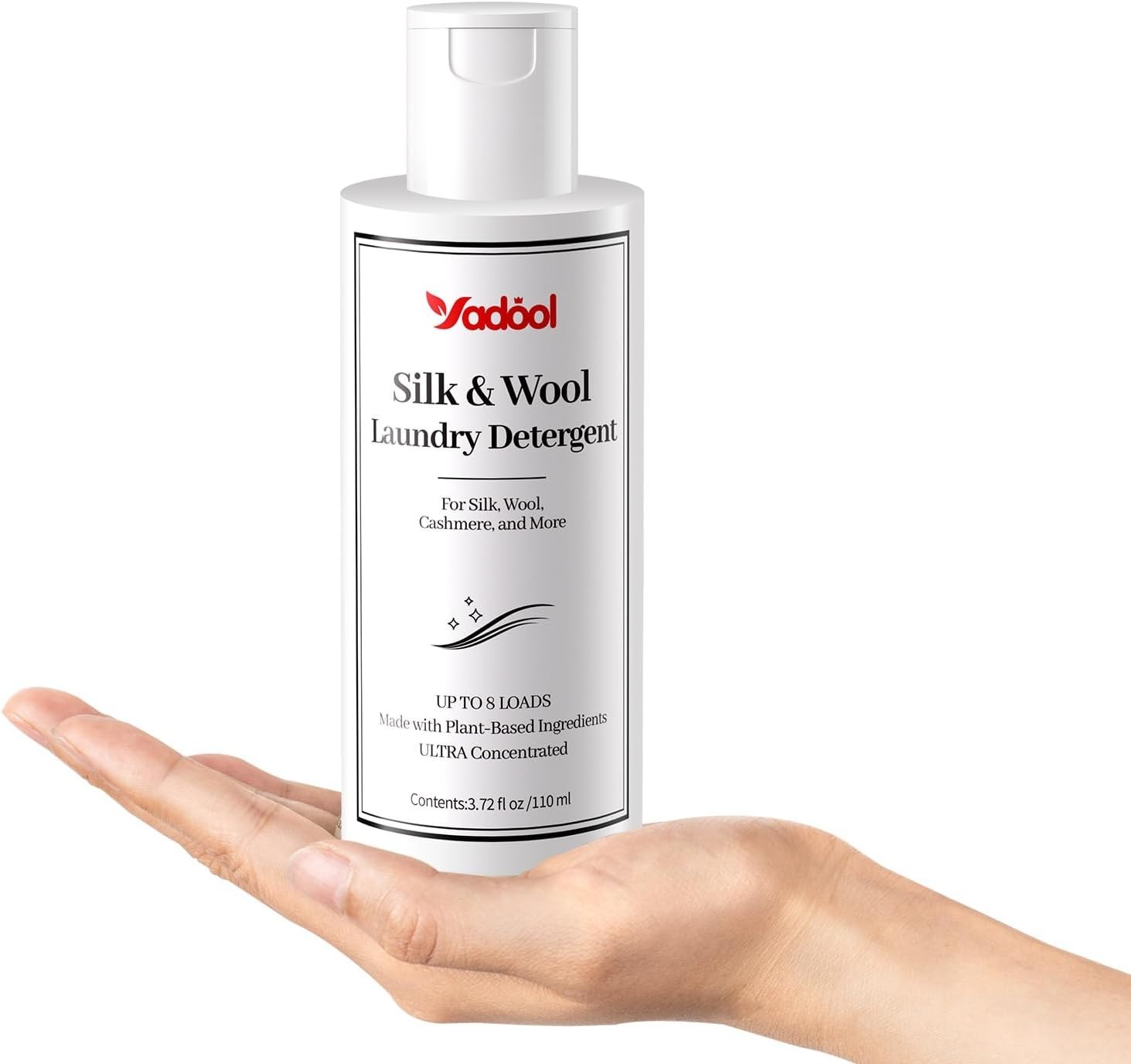 Silk Wool Laundry Detergent Plant-Based Gentle Wash for Fine Fabrics 3.72oz