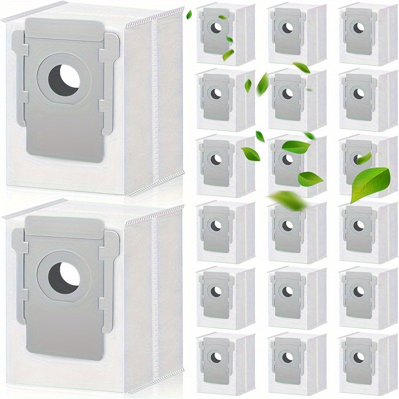 24PCS Vacuum Bags for iRobot Roomba i7+i3/E5/E6/S9/ Automatic Dirt Disposal Bags