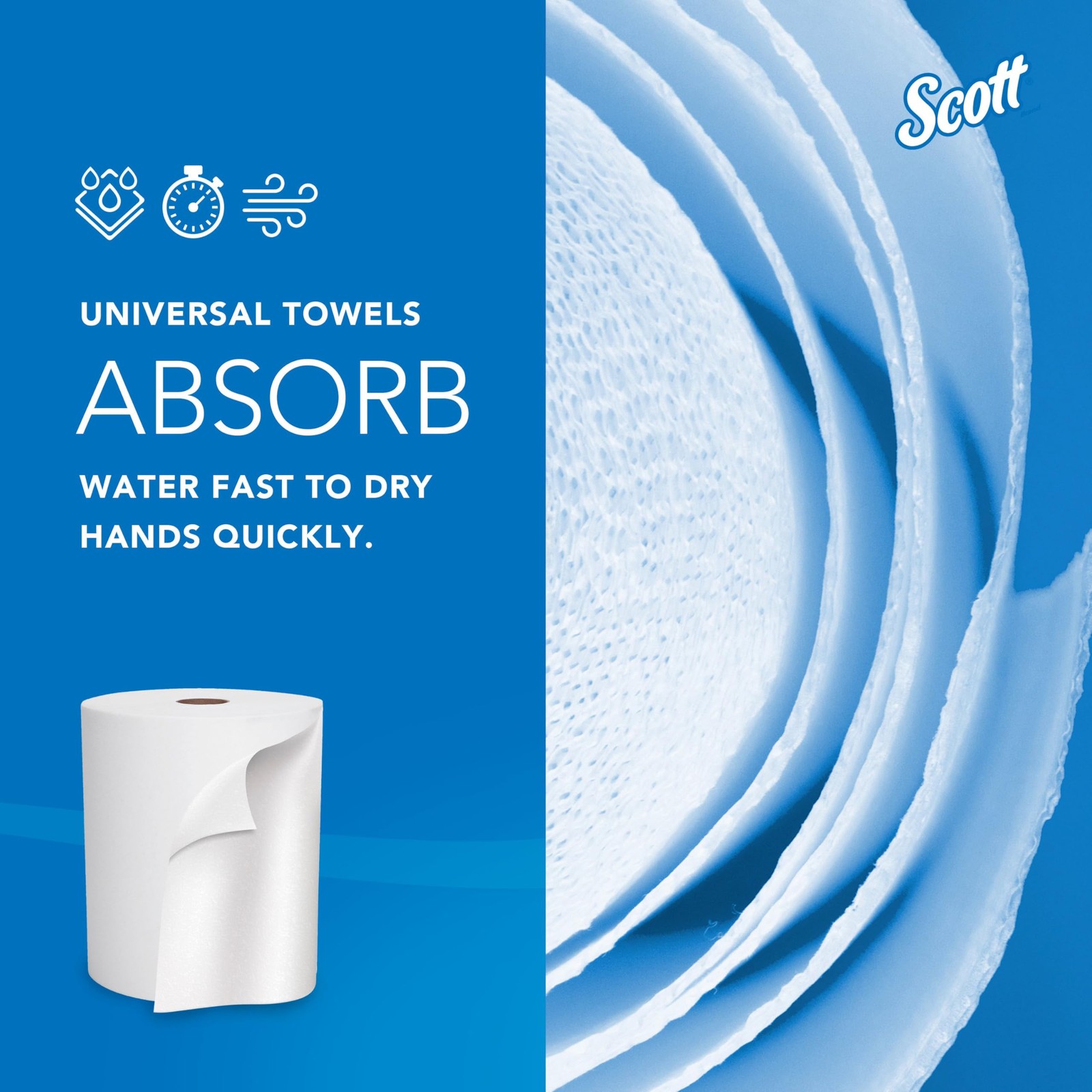 Scott Professional Essential Universal High-Capacity Hard Roll Paper Towels