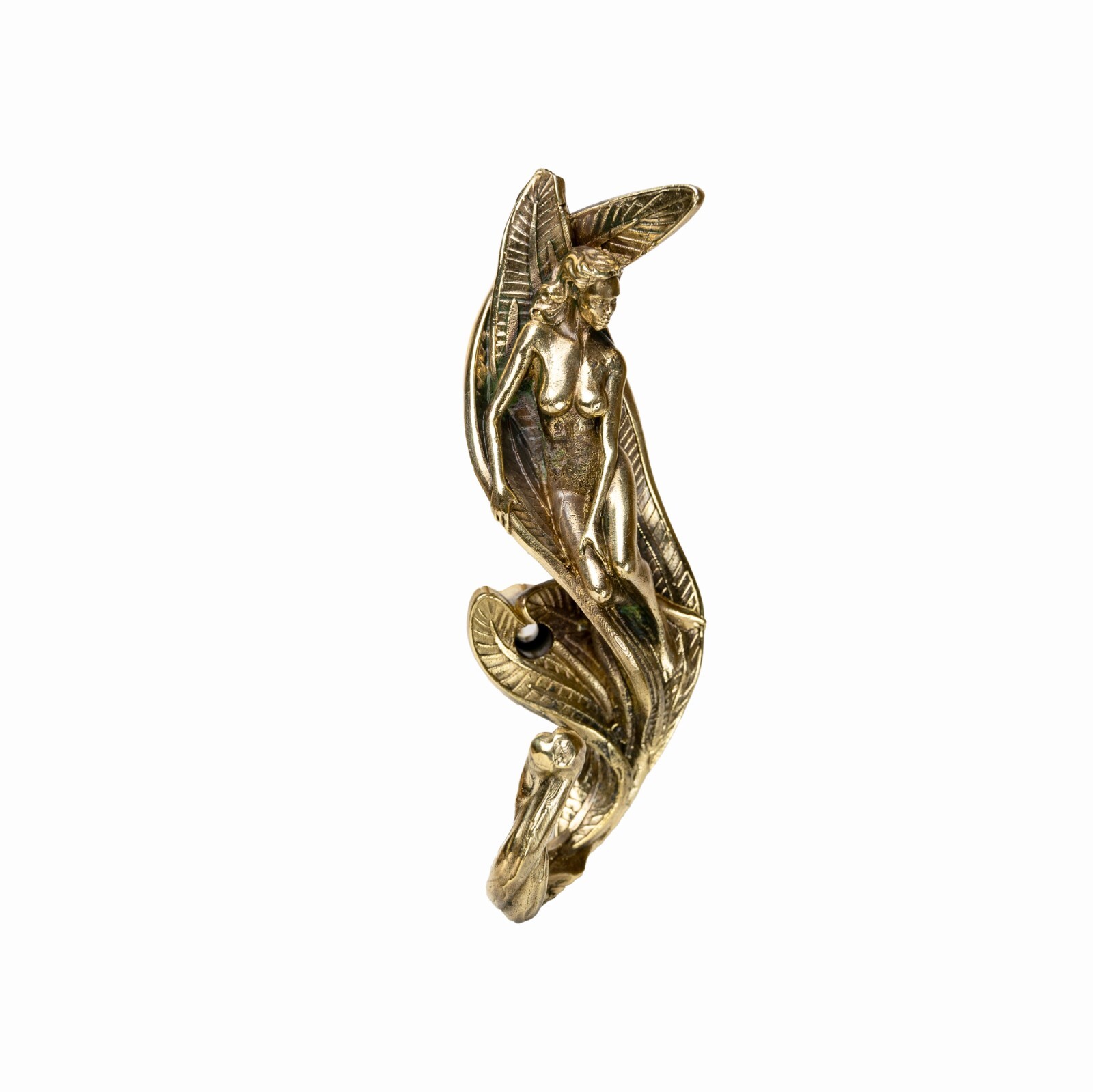 “Elegant Goddess” – vintage decorative hanger in Art Nouveau style