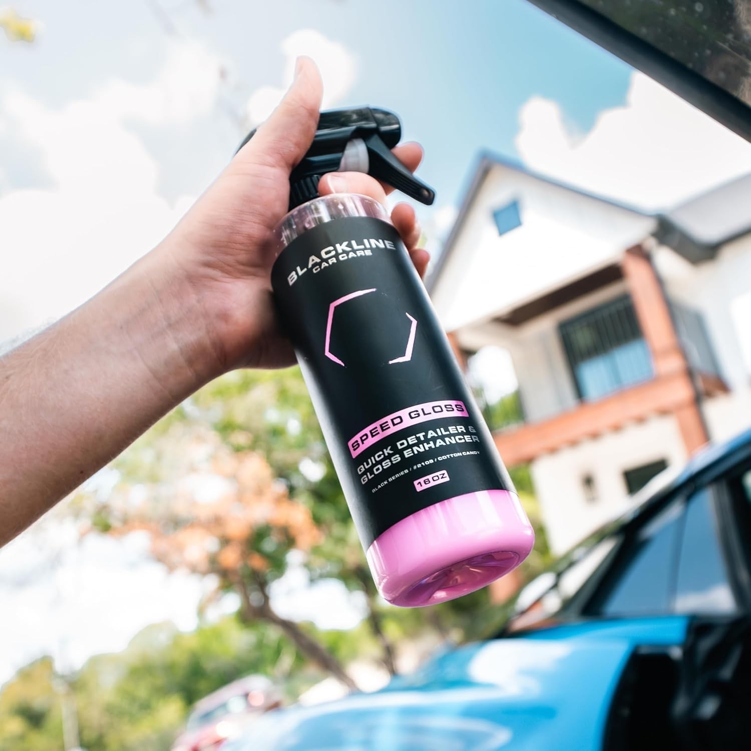 Blackline Car Care – Speed Gloss Quick Detailer & Shine Spray 16 Fl Oz Fast NEW