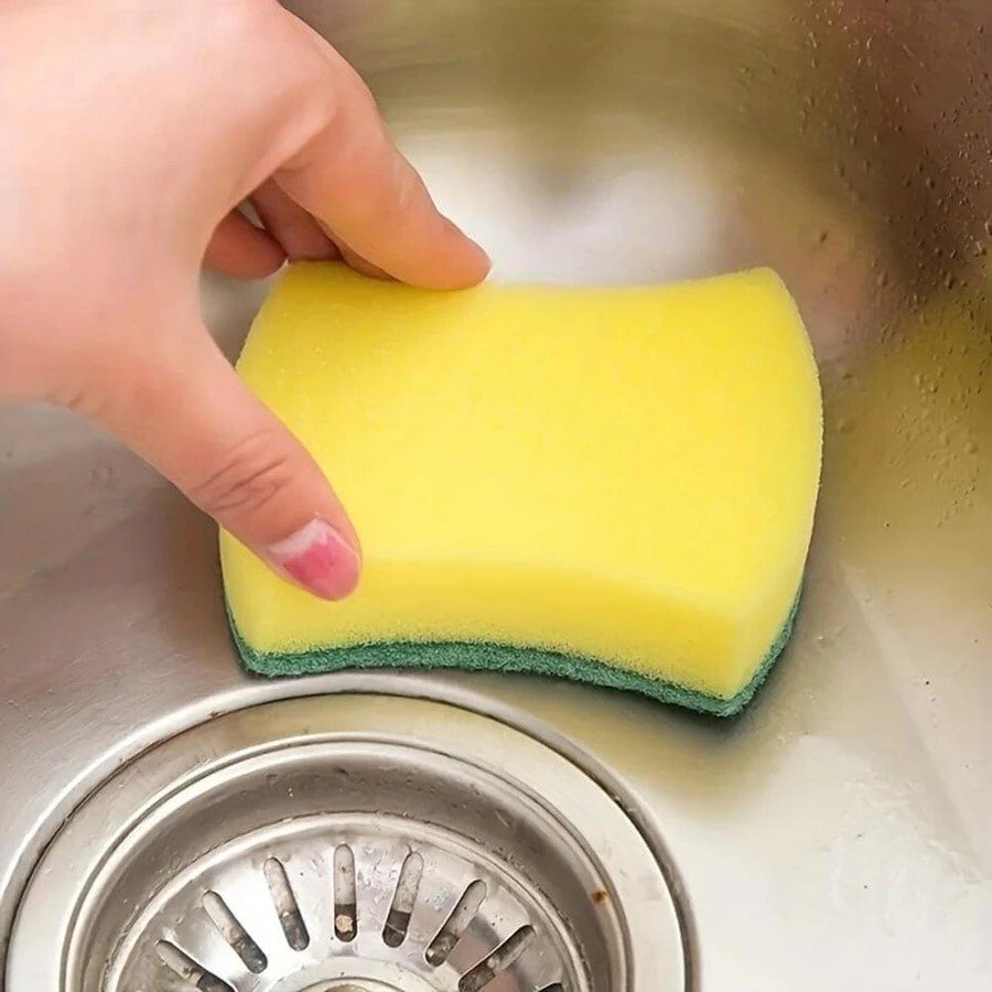 12pcs Cleaning Sponges Dish Scrubber Soft Heavy Duty Kitchen Sponges