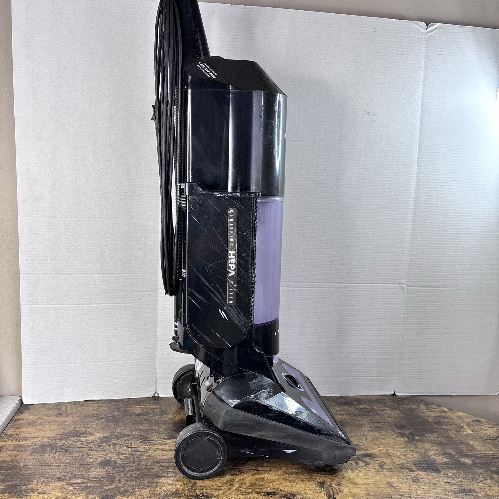 Fantom Thunder Upright Vacuum TH51 02 – 120V Tested Working Bagless