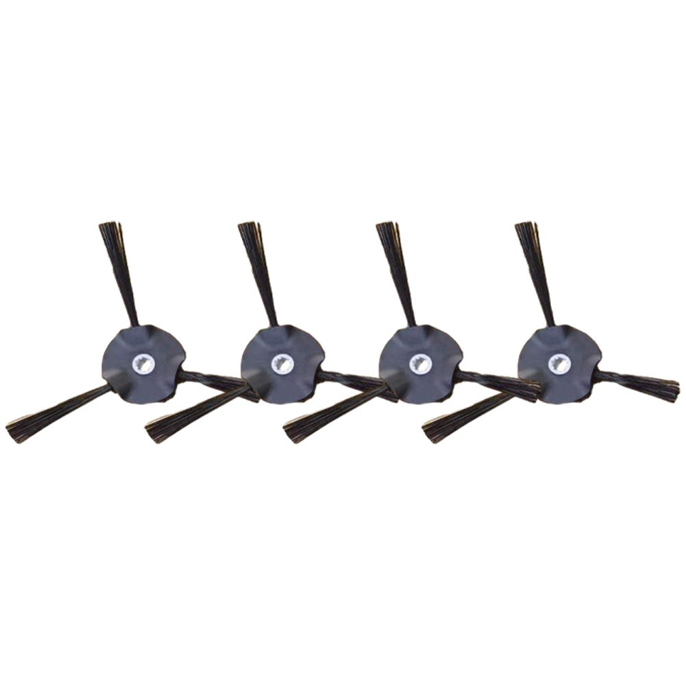 For Shark Side Brushes ABS+nylon Side Brush 4Pcs Black Brand New For Shark