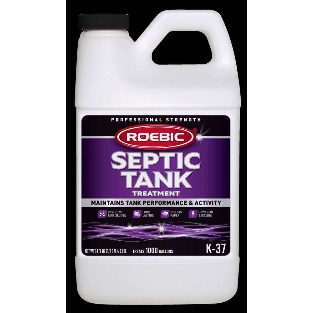 64 oz. Roebic Easy To Use Dissolvable Cleaning Clogged Septic Tank Treatment