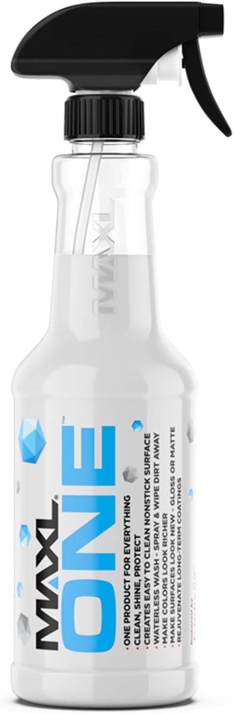 MAXLONE Car Spray with Triphene Tech – Waterless Cleaner & Detailer (2x20oz)