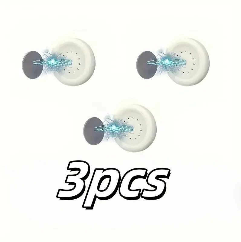 3pcs Magnetic Remote Holder Wall Mount No Drill Organizer Set – NEW
