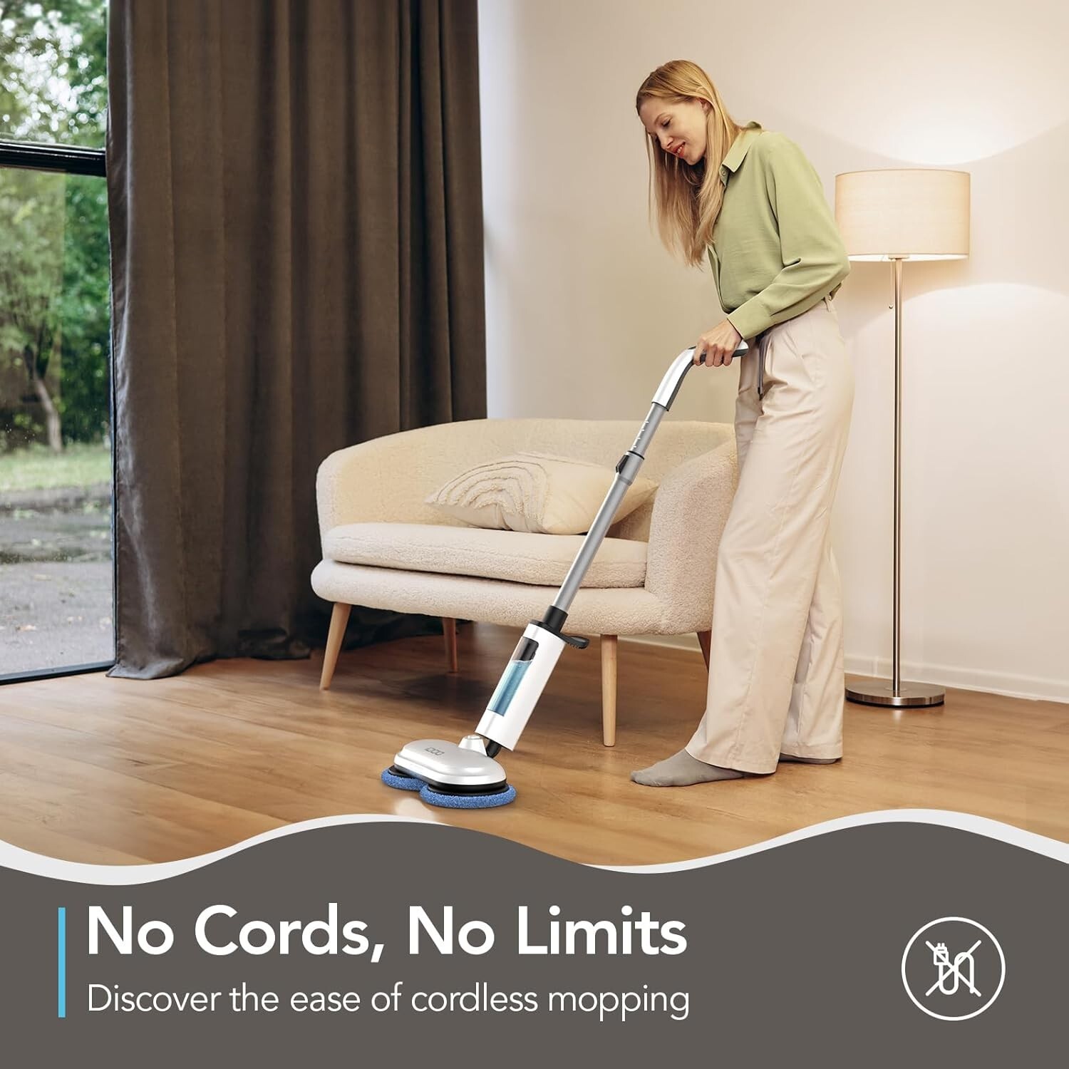 Steam Mop Cleaning Floor Tool Handheld Electric Steam Mop Floor Cleaner Cordless