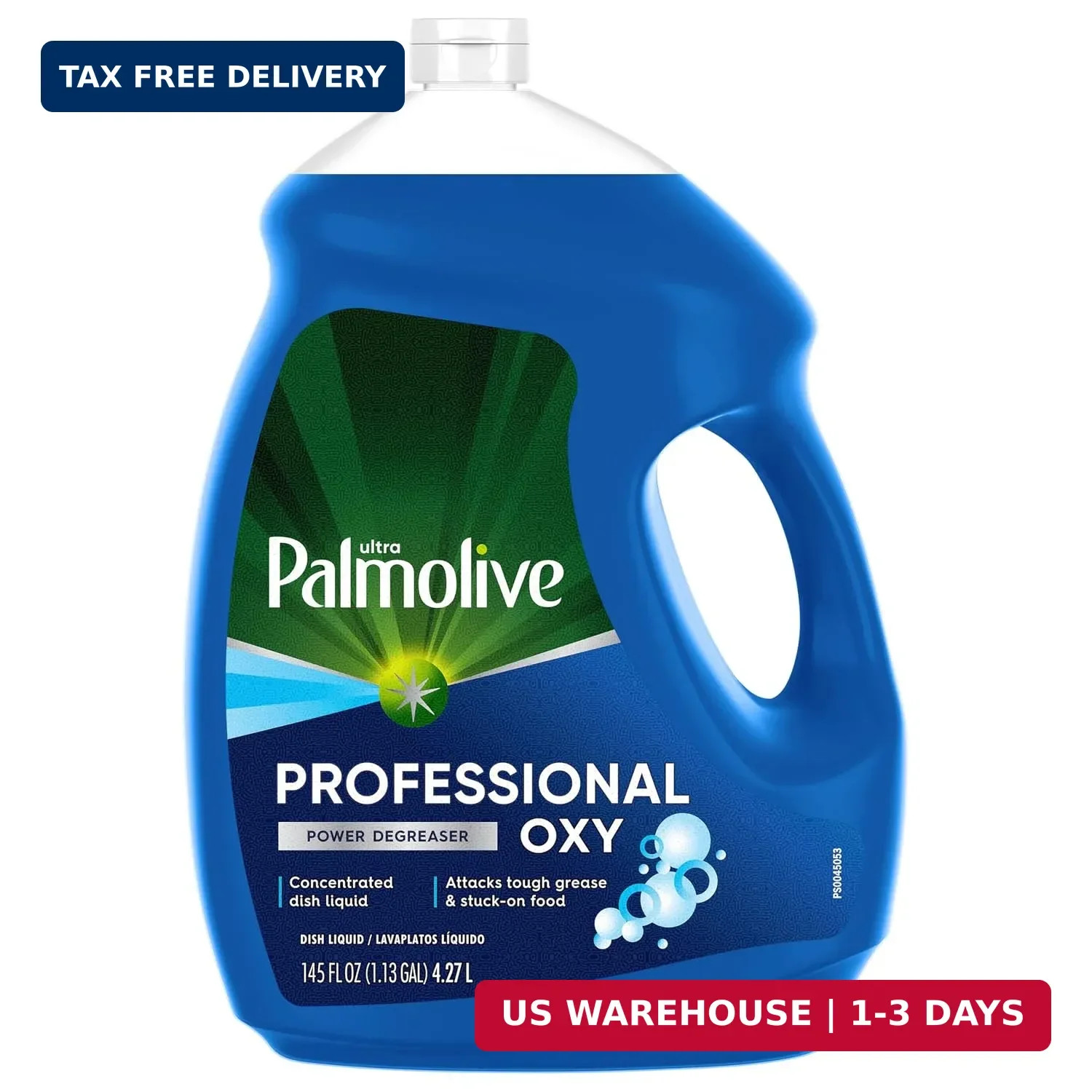 Palmolive Professional Liquid Dish Soap, Oxy Power Degreaser, 145 fl oz | Cuts G