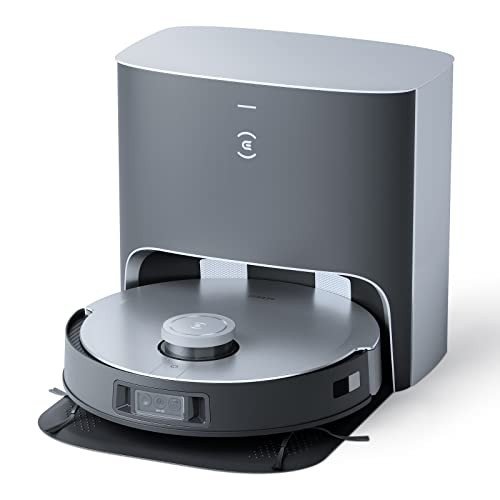 ECOVACS DEEBOT X1 PLUS ROBOT VACUUM AND MOP COMBO WITH SELF EMPTYING STATION