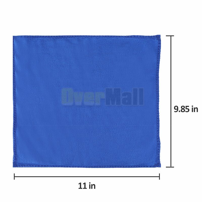 50 pcs Micro Fiber Soft Cloth Towels Set for Auto Car Detailing Cleaning Washing