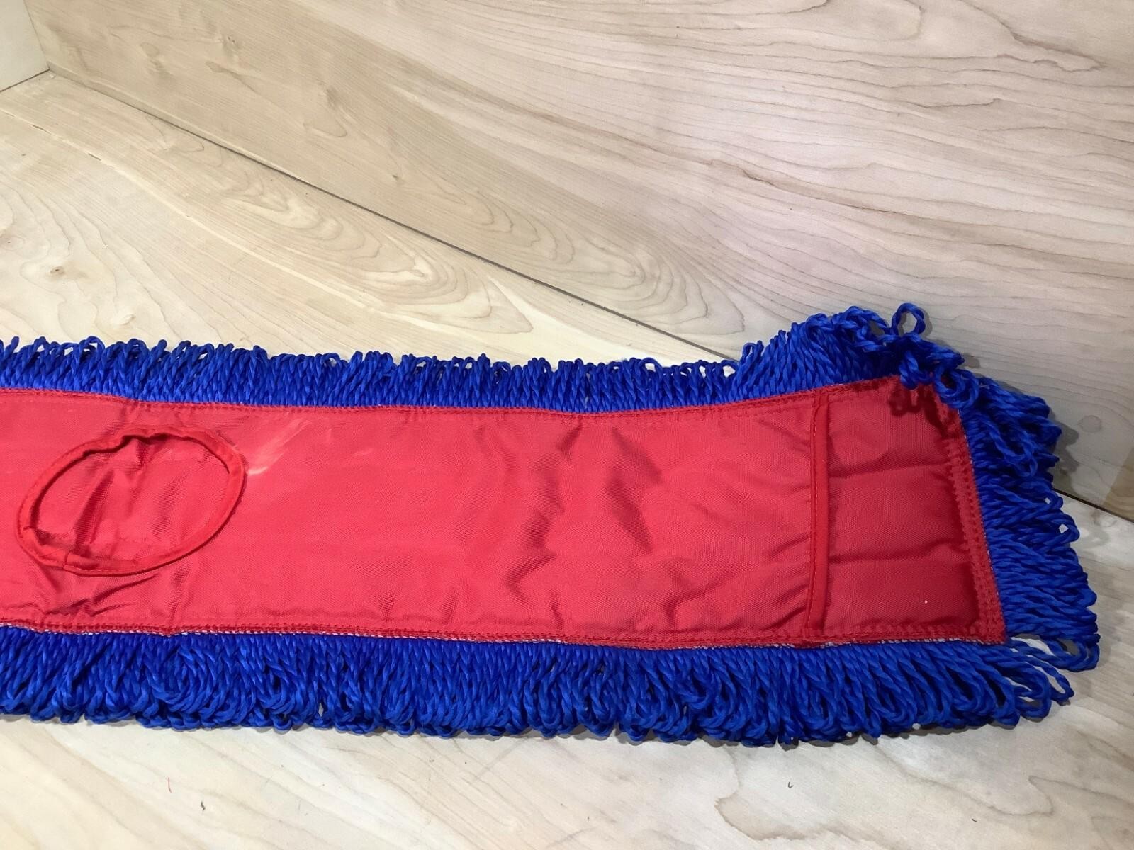 36″ Red Microfiber Dry Pocket Dust Mop with Canvas Back by MyXOHome Brand New
