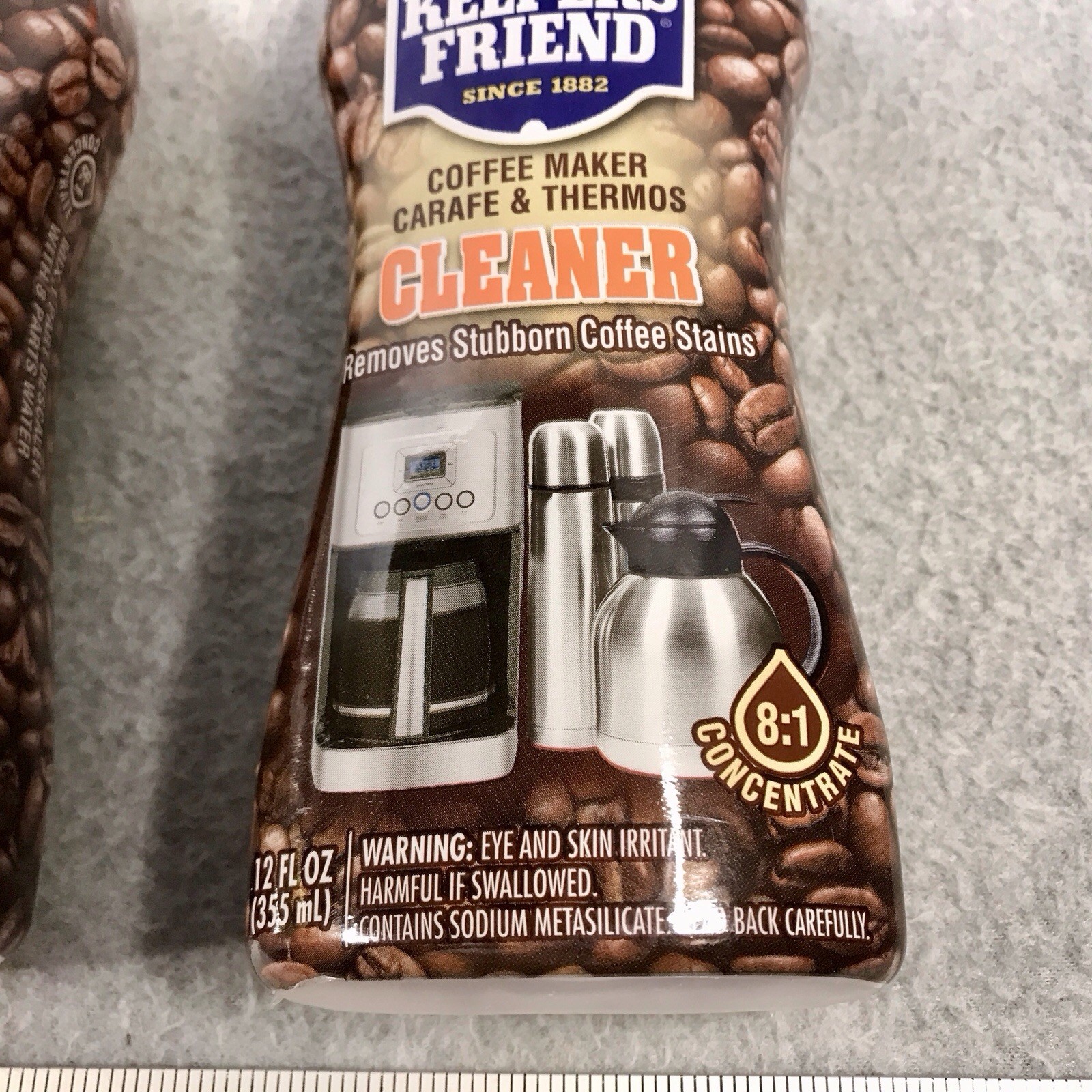 2-Set Bar Keepers Friend Coffee Maker Thermos Cleaner Descaler Concentrates 12oz