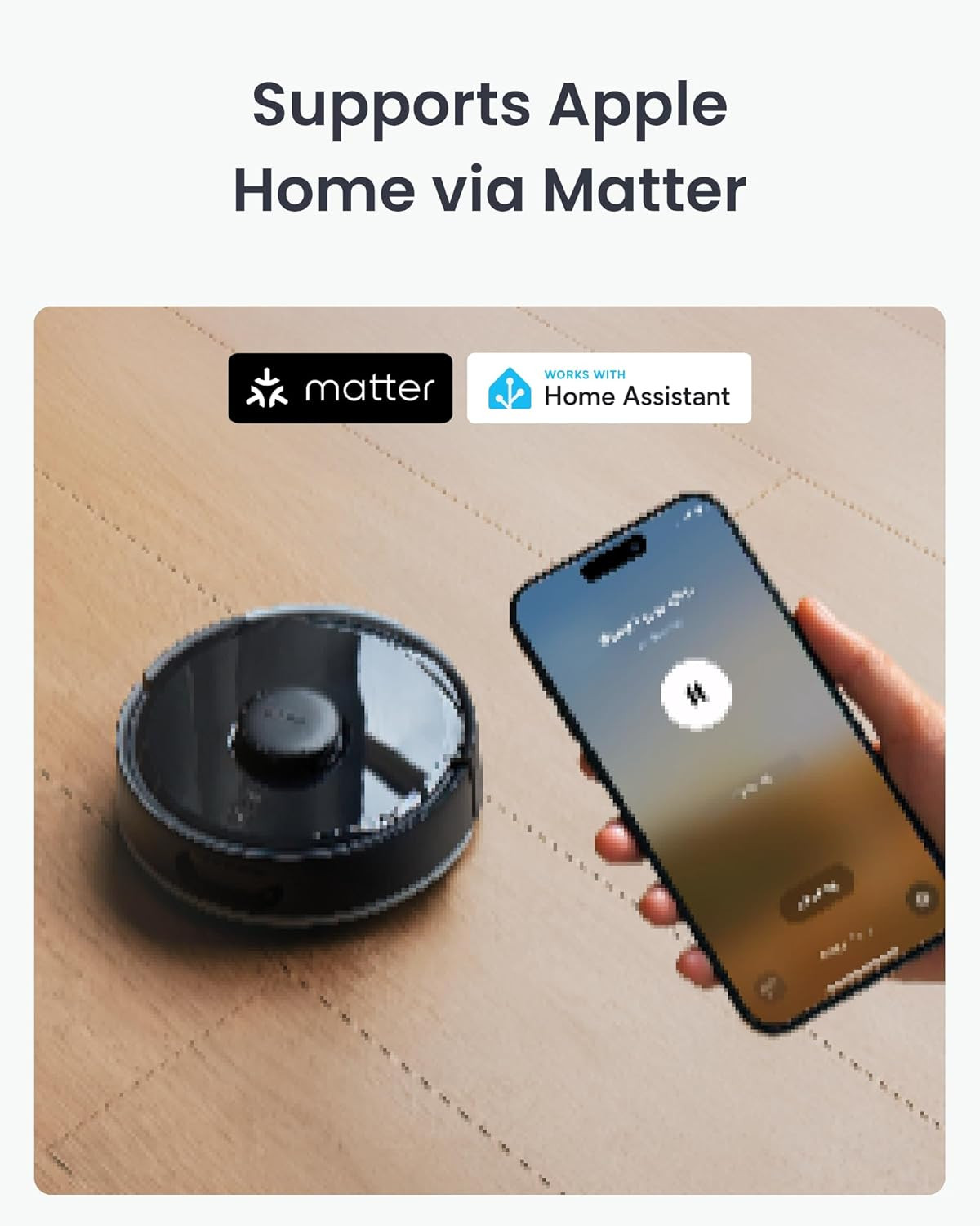 K11+ Robot Vacuum & Mop with Matter, 6000Pa Suction, 90-Day Hands-Free Self-Empt
