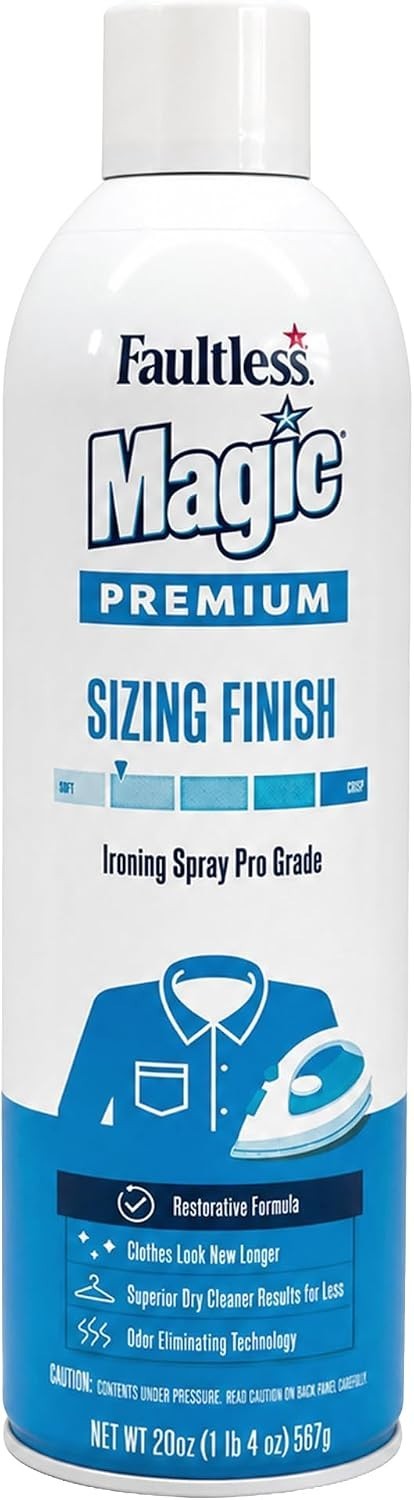 Faultless Starch 00502 Magic Sizing Fabric Finish, 20 oz, 20 Fl Oz