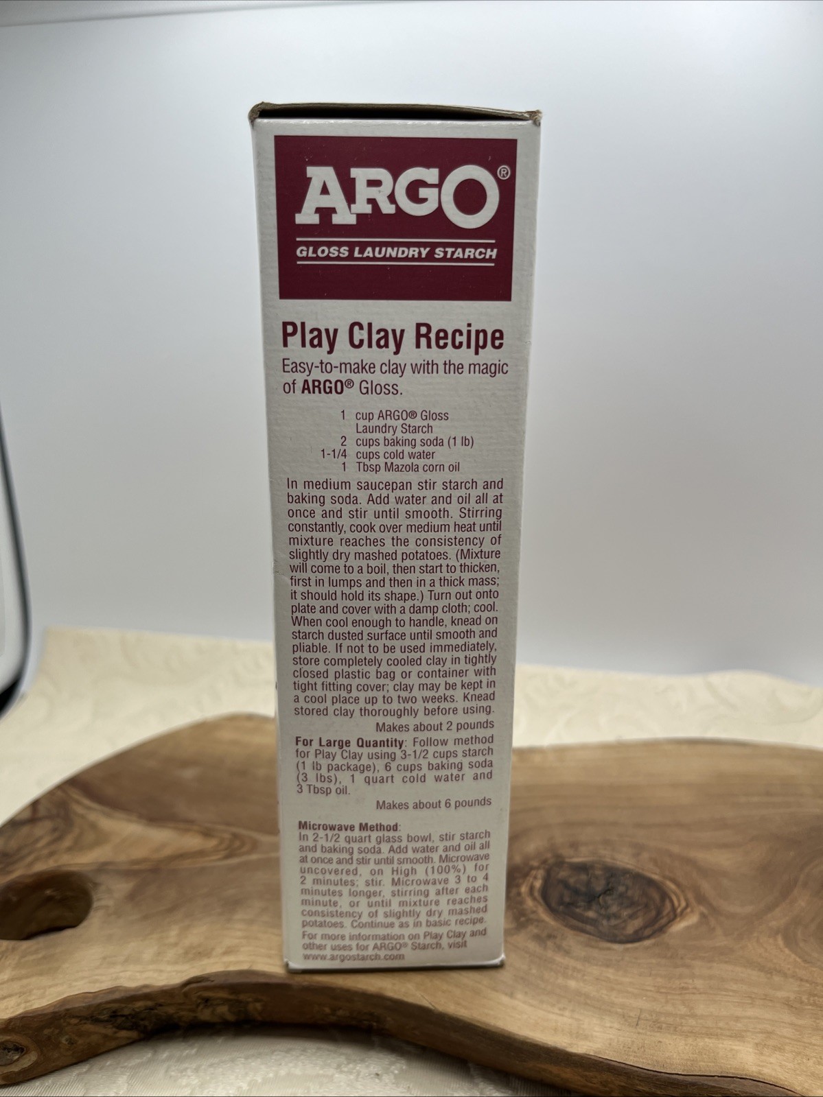 ARGO Gloss Laundry Starch 16 Oz Discontinued Free Shipping