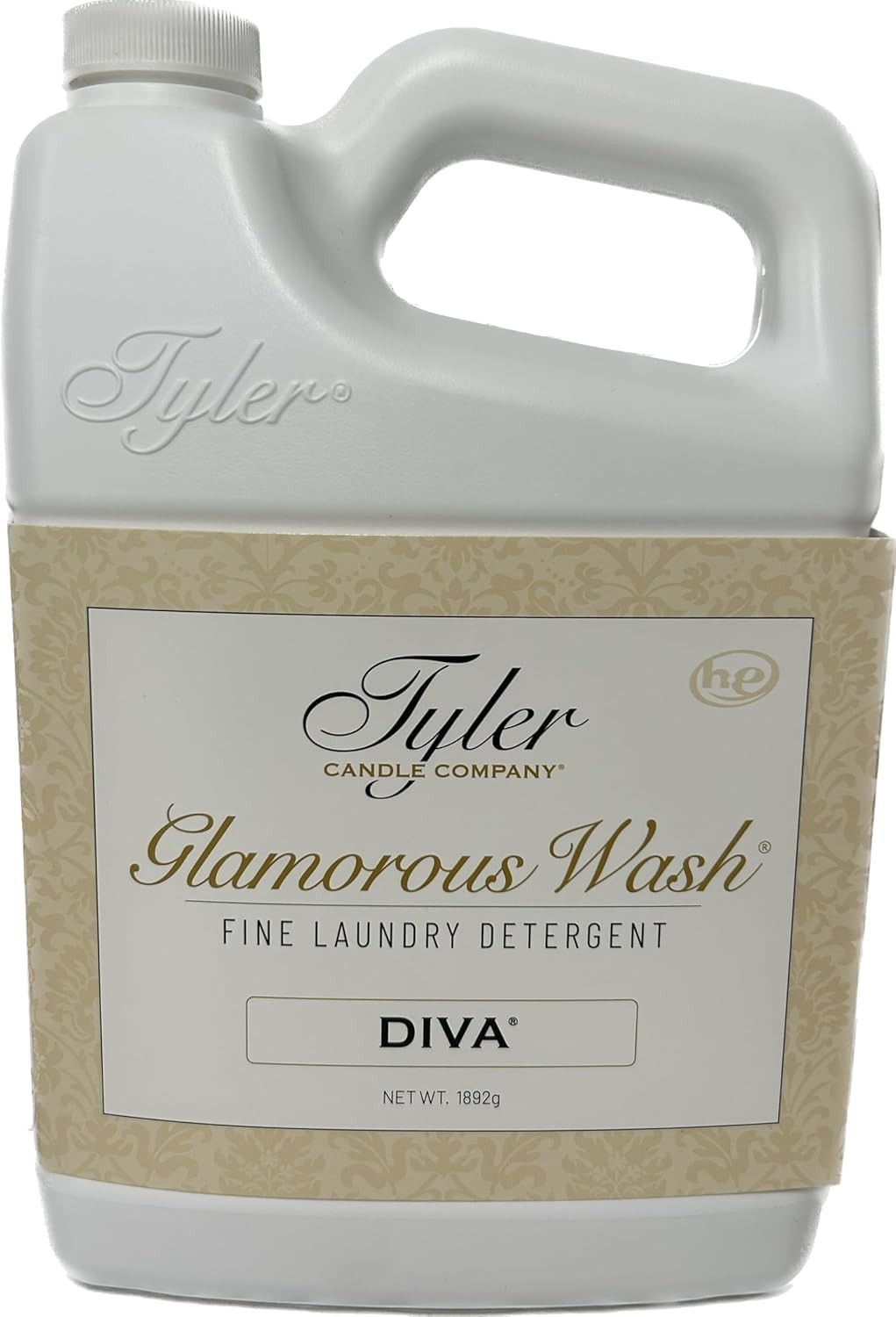 Tyler’s Diva Glam Wash Laundry Detergent, 64 Fl oz Pack of 1 Packaging.
