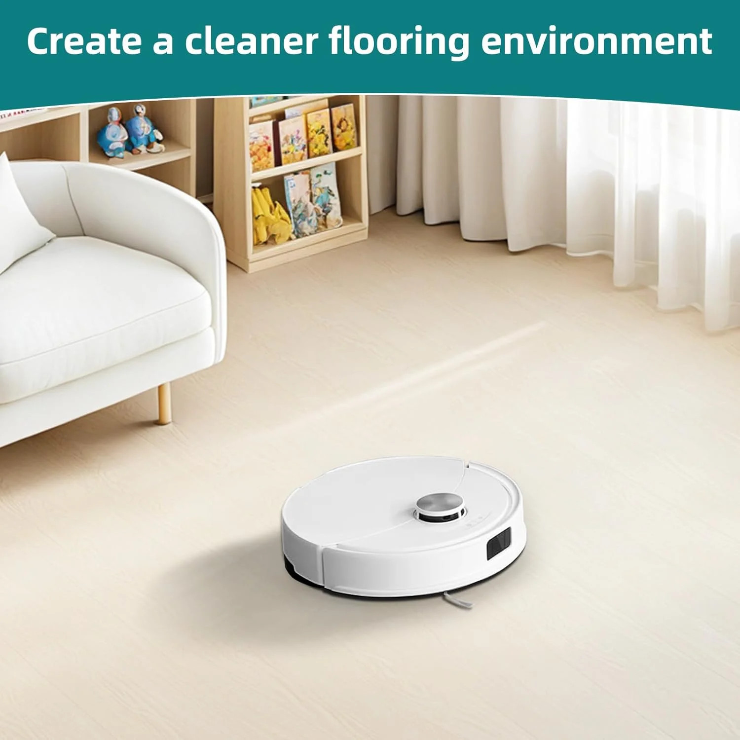 6 Pack Reusable Mop Pads for Roborock Q10 S5, Q10 S5+ Robot Vacuum | for Q10 VF,