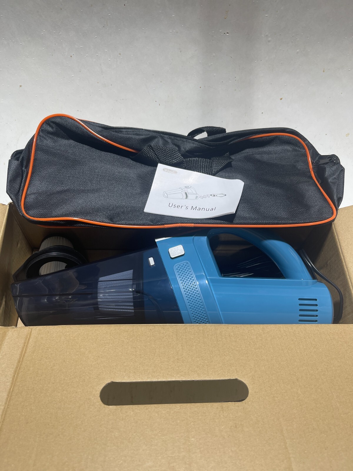 Car Vacuum Portable Cleaner W/ 7000PA Suction DC 12V High Power 16.4FT Cord Wire